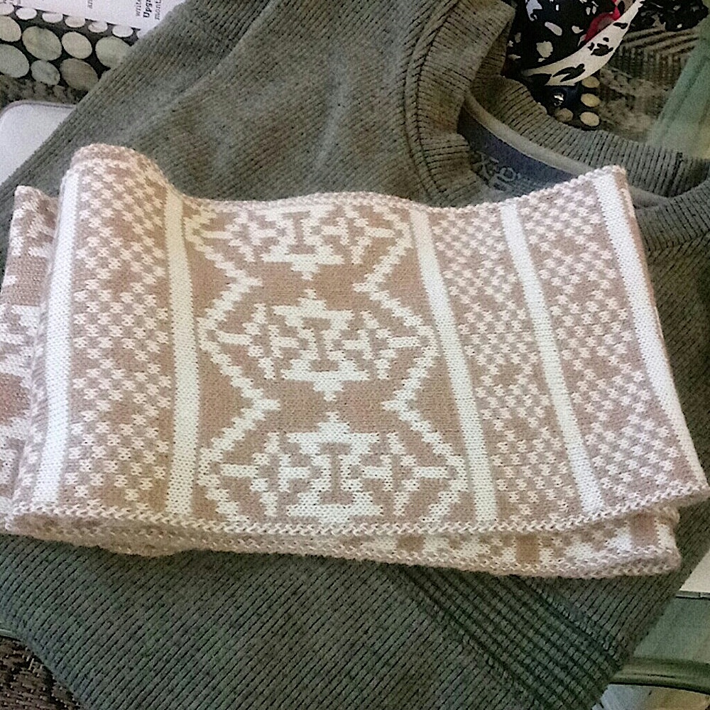 Vintage FairIsle Scarf